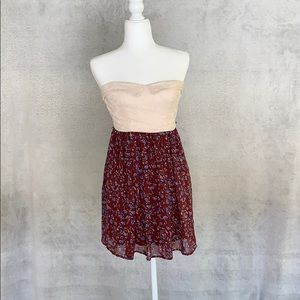 Southern strapless dress